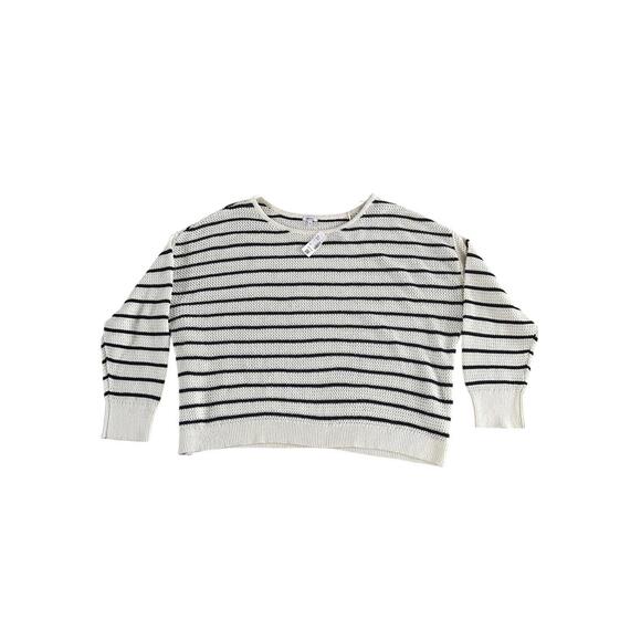 Reitmans 3X Striped Knit Sweater NWT Coastal Chic Relaxed Fit $64.90 - Picture 2 of 8